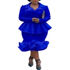 Комплект из 2 предметов, топы и юбка, платья в африканском стиле для женщин 2022, африканская одежда, элегантное модное Африканское платье для женщин из Анкары