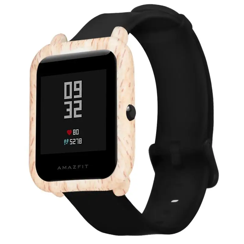 Цветной чехол для Huami AMAZFIT Youth Watch защитный прозрачный силиконовый материал