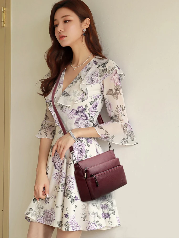 

Luxury Women Leather Bags Designer Ladies Handbags Designer Women Shoulder Bag Casual Crossbody Bags For Women 2021Sac A Main