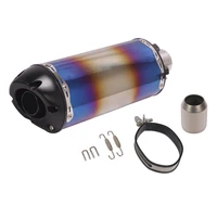 Universal 51mm Motorcycle Exhaust Pipe Tip Silencer Escape Tip for Universal Exhaust System