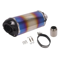 universal 51mm motorcycle exhaust pipe tip silencer escape tip for universal exhaust system