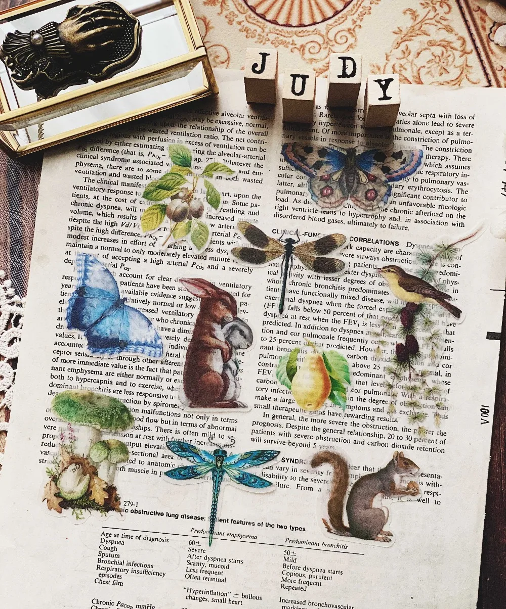 Beautiful Plants Vellum Paper Stickers for Scrapbooking Happy Planner/Card Making/Journaling | Дом и сад