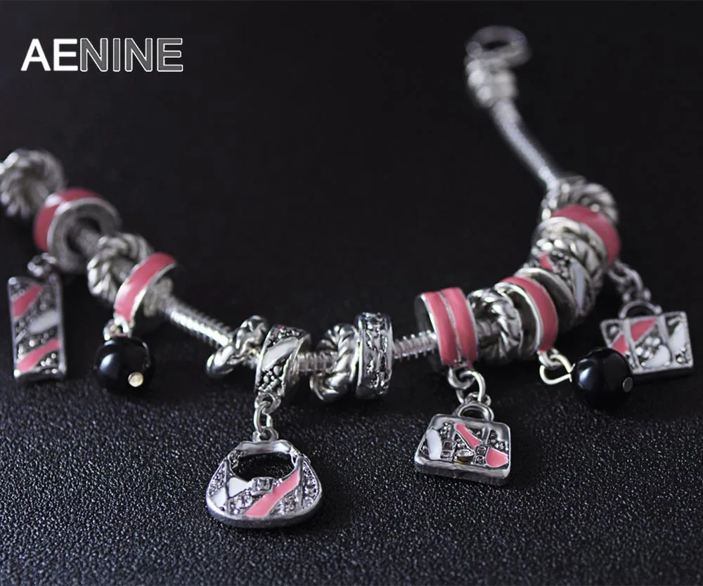 Модные сумки в богемном стиле для женщин браслеты с шармами и бусинами из Мурано