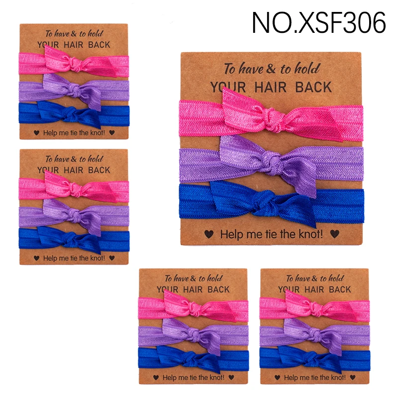 5 шт в упаковке из девичник вечерние свадебные сувениры резинки для волос 15 штук
