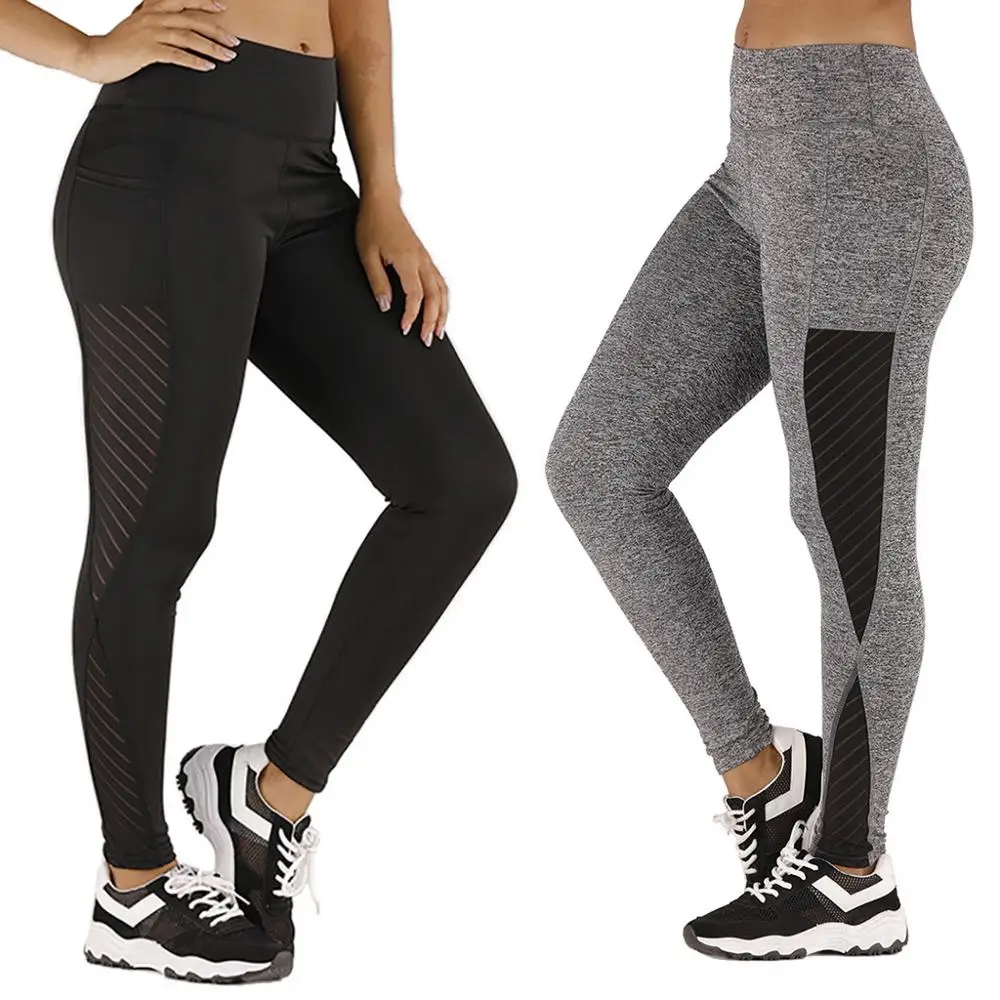 Женские спортивные Леггинсы для фитнеса женские пуш ап с высокой талией и