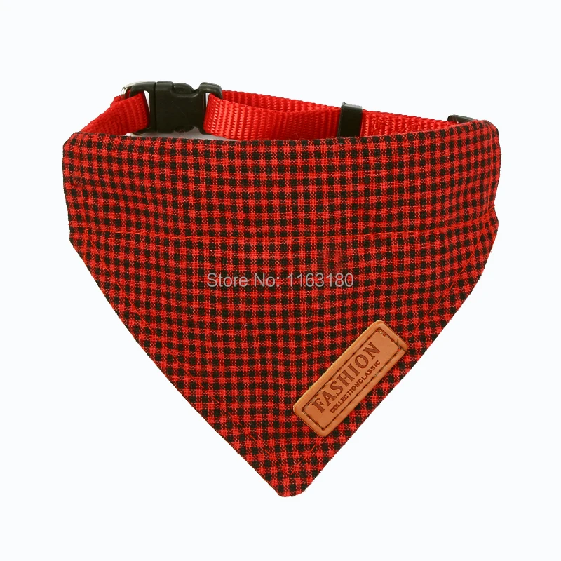 600 шт./лот шейный платок для собаки бандана с воротником Регулируемый шарф