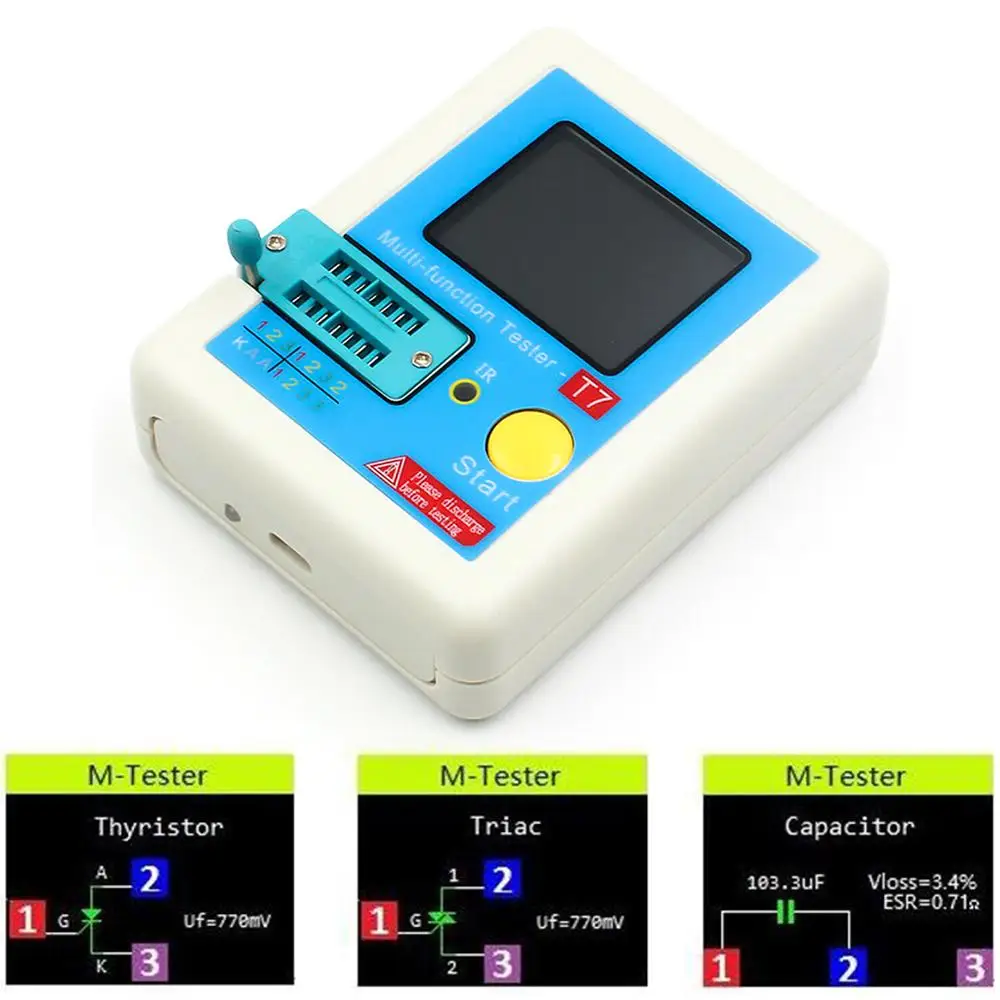 LCR TC1 3 5 дюймовый цветной Дисплей Многофункциональный на тонкопленочных