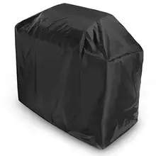 Outdoor Waterproof BBQ Cover BBQ Accessories Grill Cover Anti Dust Rain Gas Charcoal Electric Barbeque Grill Protection Black