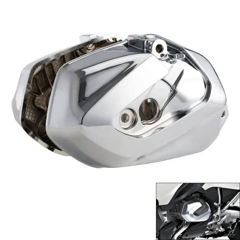 

Motorcycle Chrome Cylinder Head Cover Fit For BMW R1250RT R1250GS R1250R R1250RS Adventure 2019-2021
