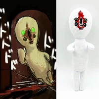 anime scp 173 plush toy kawaii pegatinas horror character siren head stuffed animals plushie doll toys for kids birthday gifts