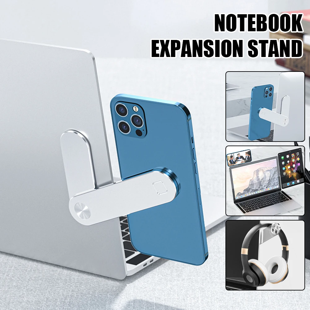 

Car Phone Holder Adjustable Monitor Expansion Bracket Magnetic Screen Side Phone Mount 180° Rotating for Tesla Model 3 Y X S