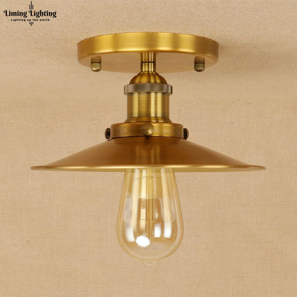 Лофт винтажные потолочные светильники Lamparas De Techo Lustre Luminaria Abajur комнатная потолочная лампа освещение Промышленное освещение для гостиной