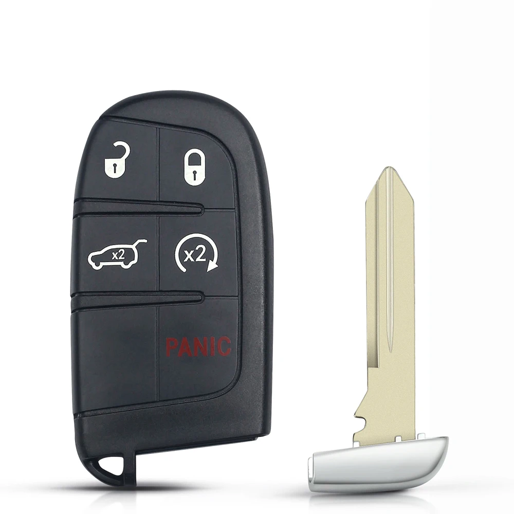 KEYYOU сменный автомобильный умный чехол для ключей с дистанционным управлением 4 + 1