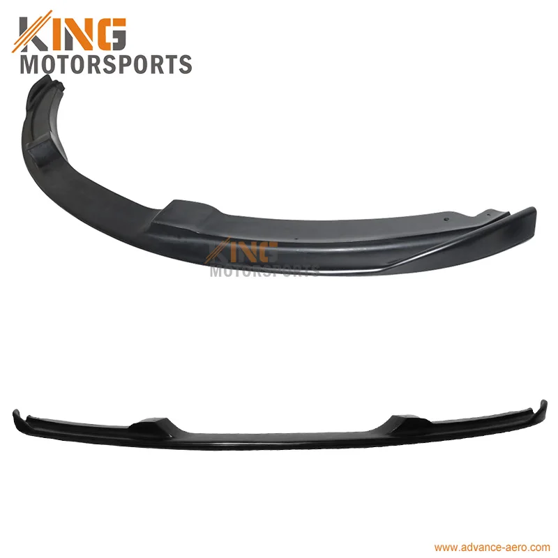 Подходит для 2007 2008 2009 2010 2011 BMW E82 135 135I черный поли передний бампер спойлер бодикит