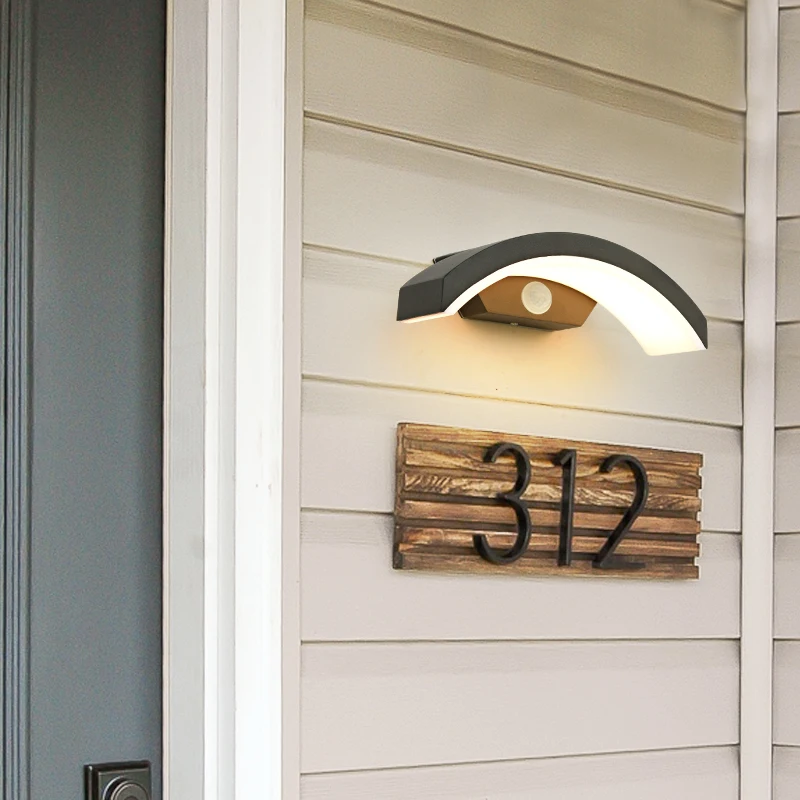 Светодиодный Личная настенная Светодиодная лампа с датчиком движения