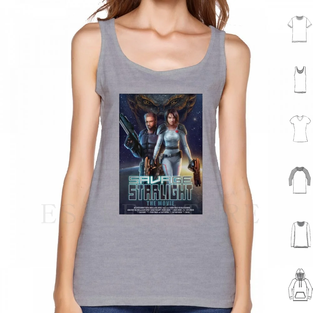 

The Last Of Us Savage Starlight Tank Tops Vest Sleeveless The Last Of Us Savage Starlight Joel Ellie Naughty Dog Savage