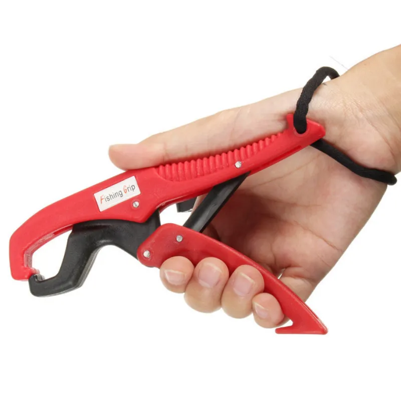 

New 1PC Fish Lip Gripper 6" 9" Grip Bass Trout ABS Fishing Pliers Gear Floating Controller Fish Tool Tackle Plastic Fishing Carp