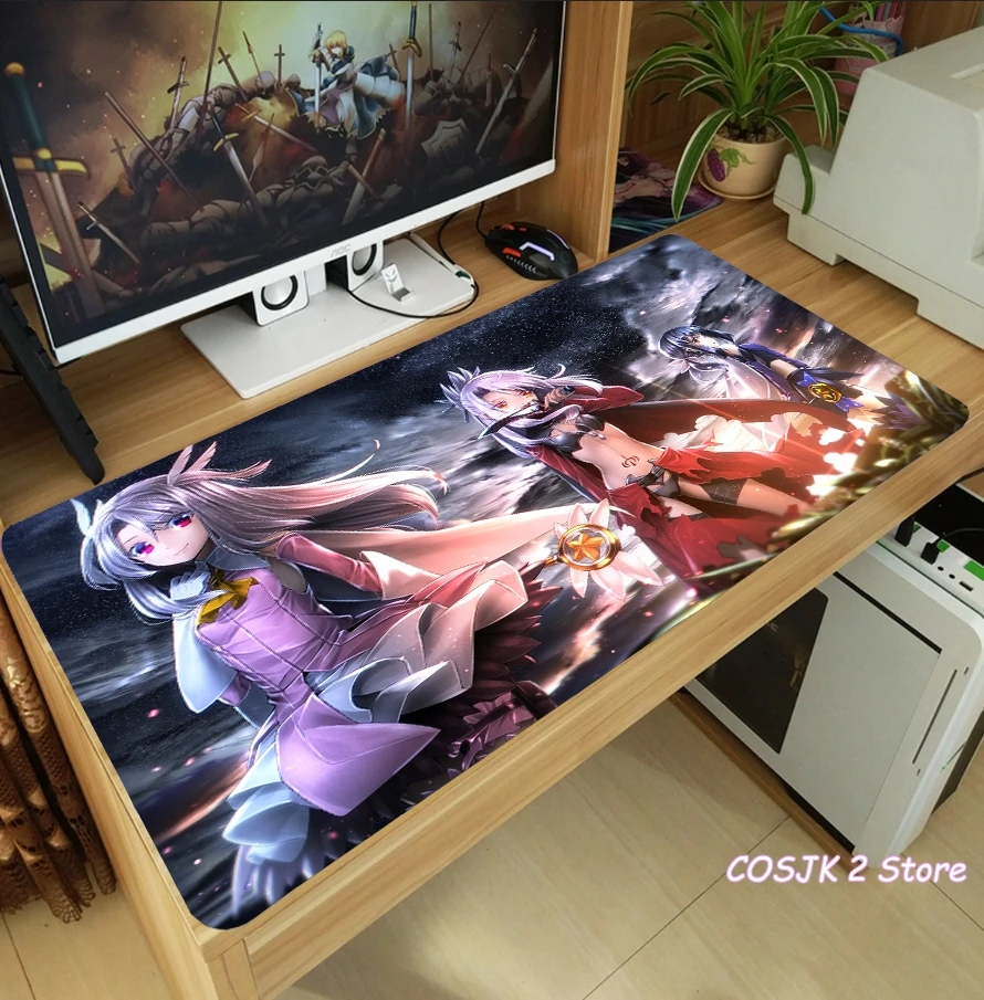 Аниме Fate/kaleid liner Illyasviel von Einzbern Мию Эдельфельт Мышь Pad утепленные ноутбук игровой
