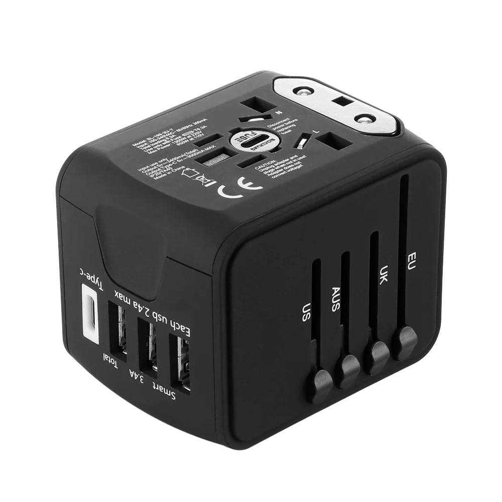 Универсальный адаптер питания для США Великобритании настенный розеток