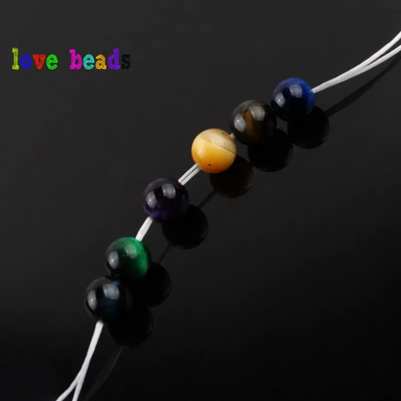 8 мм натуральный камень тигровый глаз бусины для изготовления ювелирных изделий