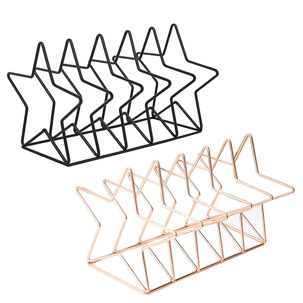 Пентаграмма металлическая подставка для книг креативная Звездная книга стоящий