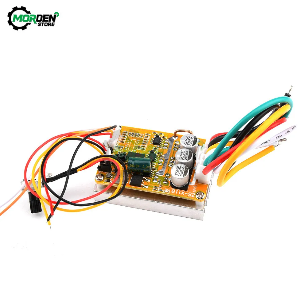 Трехфазный бесщеточный двигатель BLDC 5-36 В постоянного тока 350 Вт с контроллером