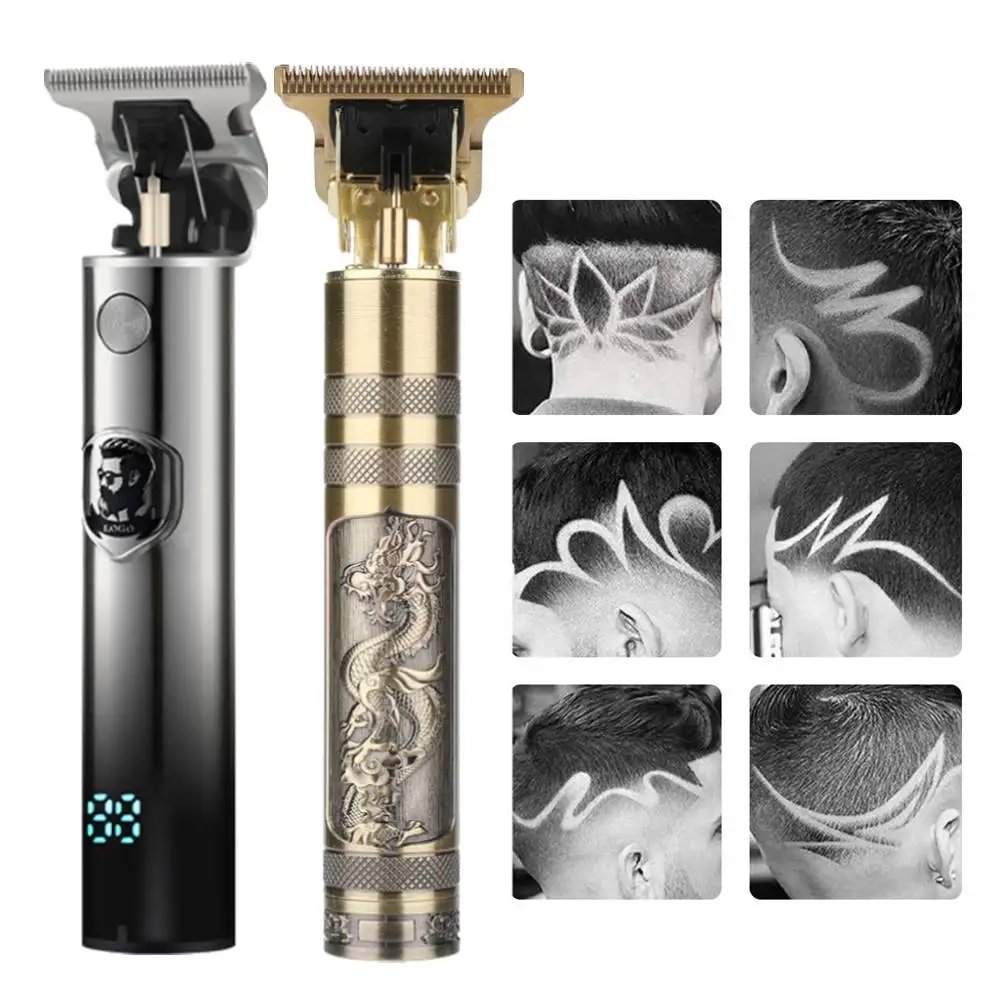 Машинка для стрижки волос T9 Мужская электрическая триммер бритья