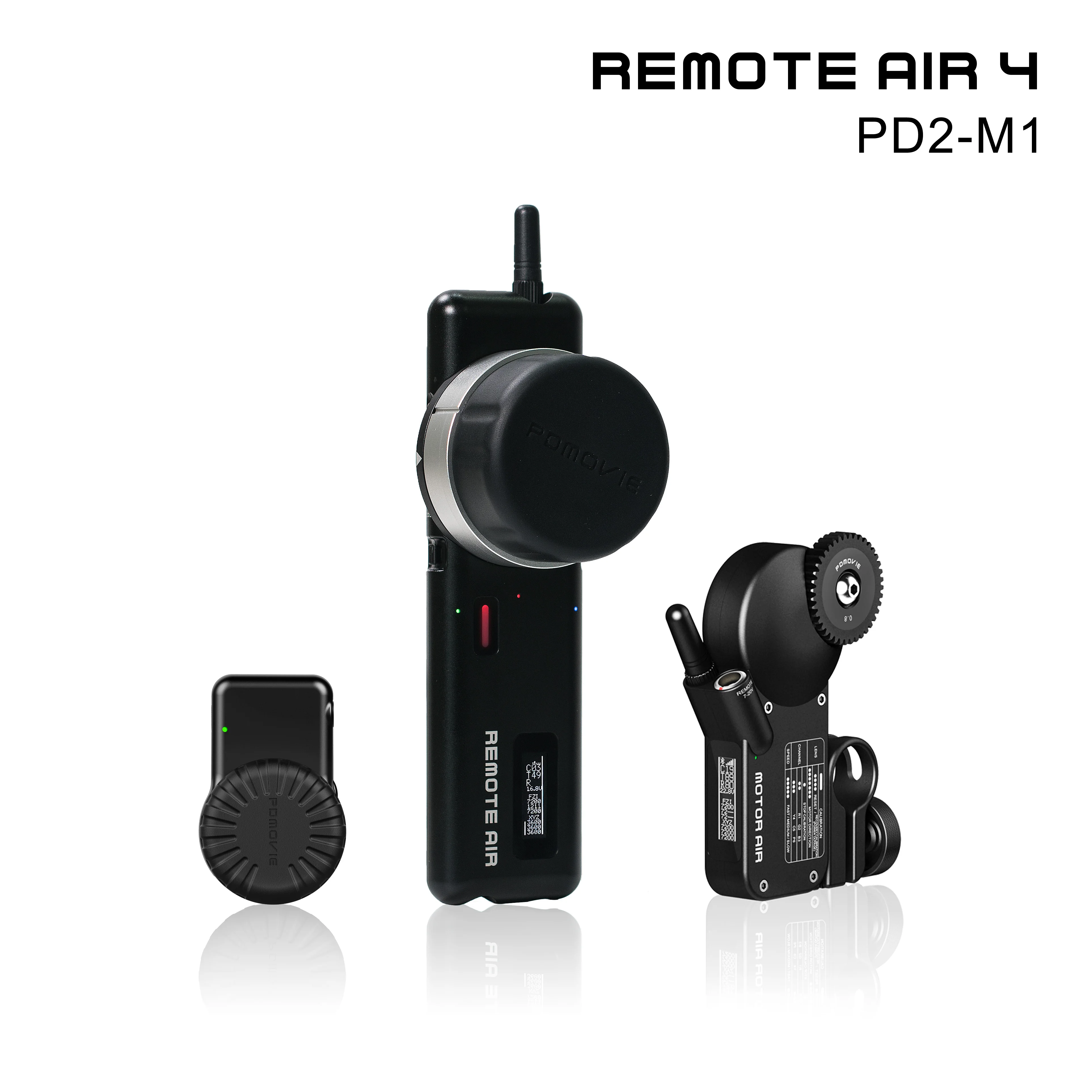 PD2-M1 PDMOVIE дистанционного воздуха 4 беспроводной фоллоу-фокус Поддержка bluetooth и 2,4G соединения для кино объектив камеры или зеркальные камеры - Цвет: PD2-M1