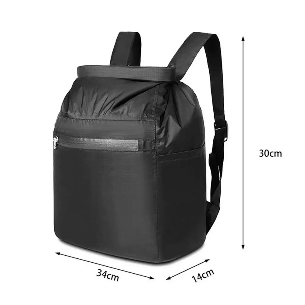 Водонепроницаемый спортивный рюкзак 15 л легкая складная нейлоновая сумка с