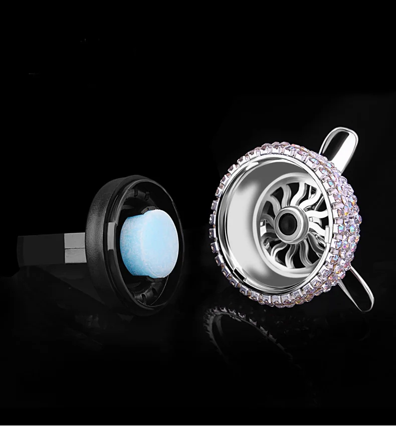 Шарм Bling crystal diamond автомобильный освежитель воздуха на выходе Vent клип мультфильм Air Force автомобильный парфюм твердый диффузор автомобильные аксессуары