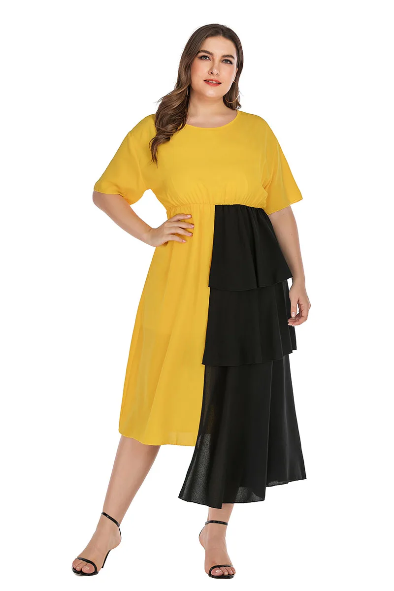 Женское облегающее пляжное платье миди с круглым вырезом весна 2020 сексуальное