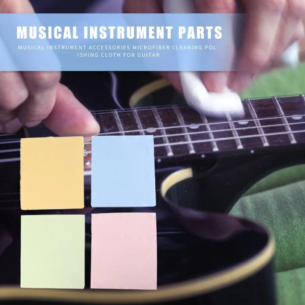 Горячая Распродажа ткань для полировки умелые производство микроволокна гитары