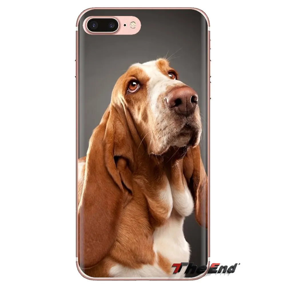 Футболки с надписью I Love My Бассет-Хаунд собак щенков для huawei G7 G8 P7 P8 P9 Lite Honor 4C 5X 5C 6X