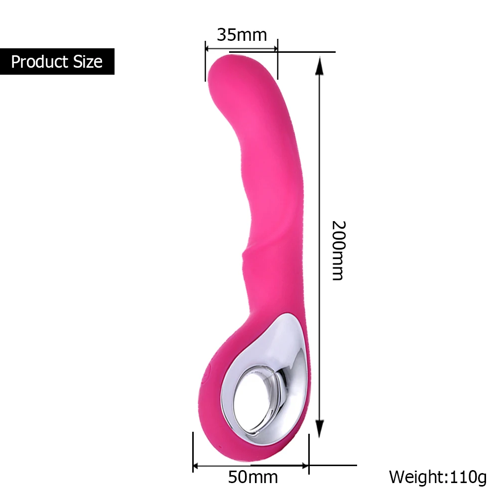 G Spot фаллоимитатор вибратор 10 скоростей AV Stick Анальная пробка Стимулятор клитора