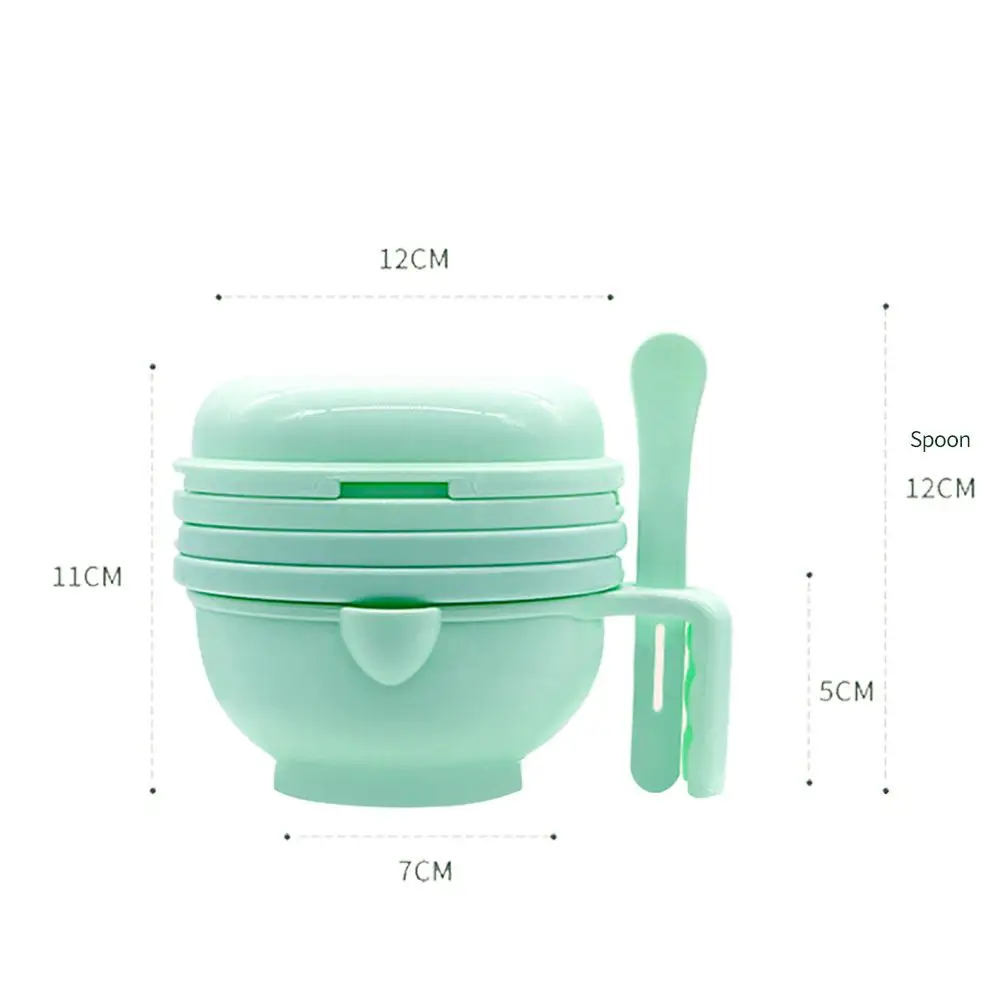 

Baby Food Mill Kit Child Grinding Bowl Kids Food Supplement Grinder Feeding Grind Food Dishes Hygiene Kit Infants Handmade cook