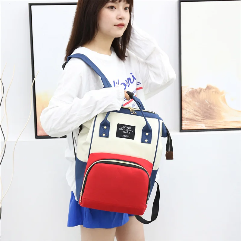 

Fashion Nursing Bag for Baby Care Mummy Maternity Nappy Bag Baby Multi-function Outdoor Travel Diaper Bag For Baby care backpack