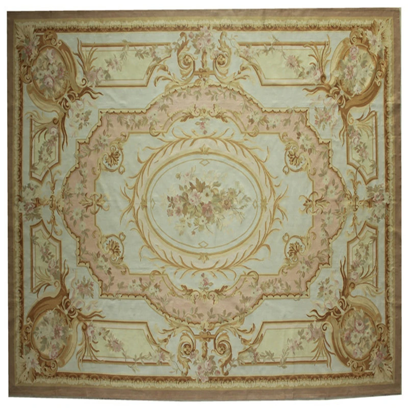 Шерстяной французский ковер aubusson для спальни Новая Зеландия Роскошная | Дом и сад