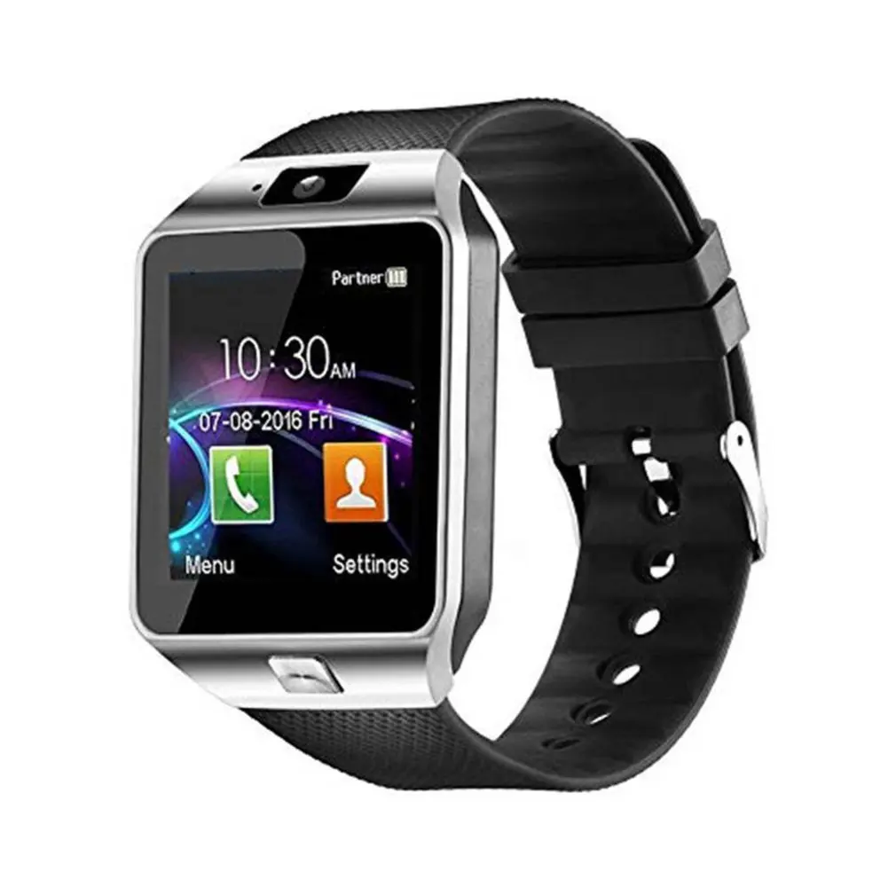 

Touch Screen Smart Watch DZ09 With Camera WristWatch SIM Card Smartwatch For IOS Android Phone Support Multi Language