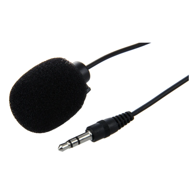 3 5 мм клип на лацкане аудиоразъем для портативных ПК|Микрофоны| |