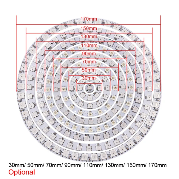 

Светодиодный кольцевой светильник RAZEND RGB