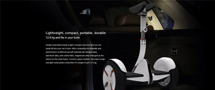 Ninebot Segway Mini Pro smart самобалансирующийся минипро 2 колесный Электрический Скутер Ховерборд скейтборд для картинга