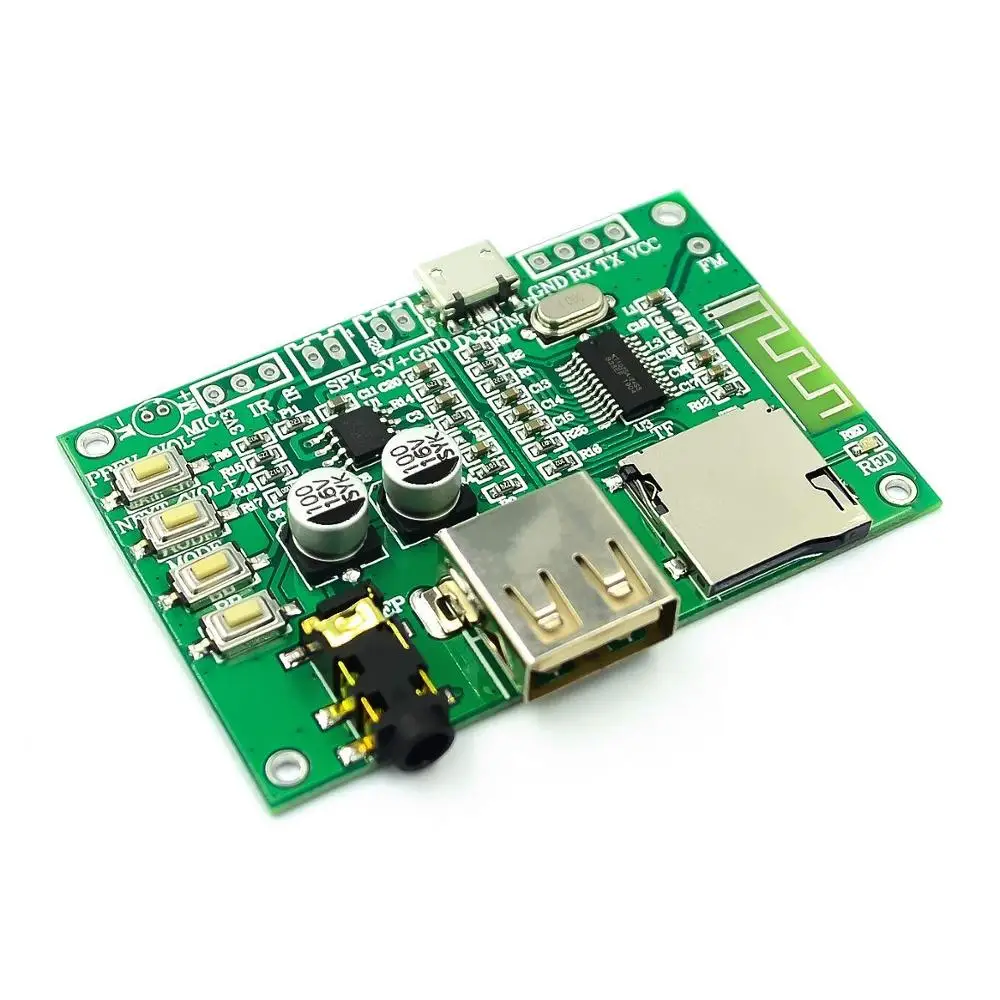 Bt201 двухрежимный 5 0 Bluetooth Плата усилителя мощности без потерь модуль Tf карты U диск