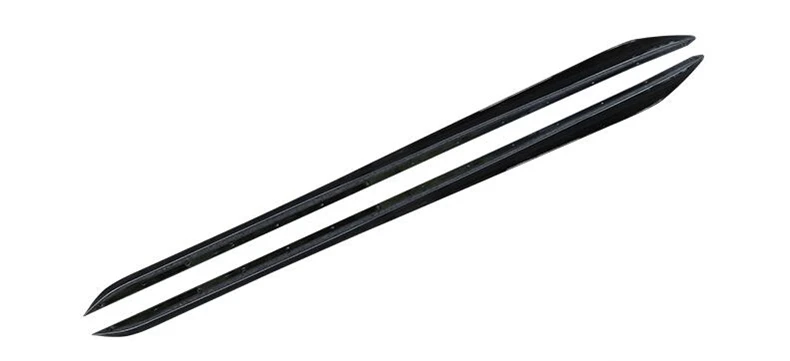 Для BMW 3 серии G20 G28 2019 2020 2021 2022 высокое качество PP яркая черная боковая юбка спойлер