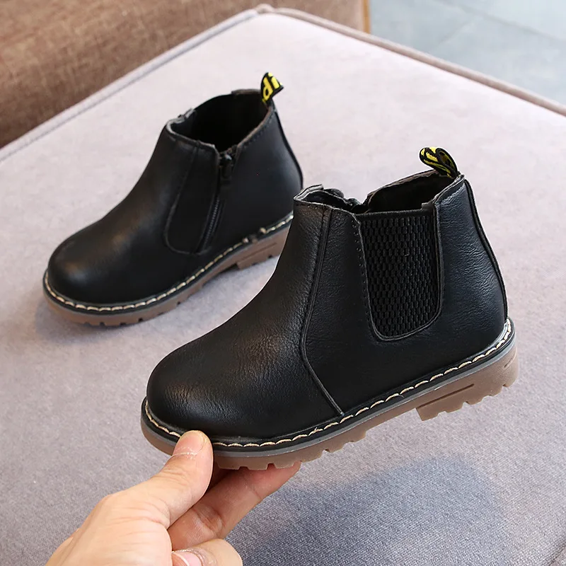 Лидер продаж зимние теплые ботинки детская обувь для девочек и мальчиков новые