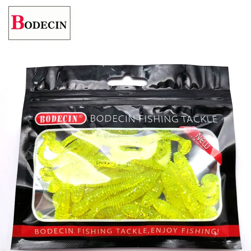T приманка Tail Grub червь виброхвост/Tioga/резина/Мягкая приманка Shad 50pc силикон/подделка/карп/искусственная приманка для рыбалки приманки наживка зима - Цвет: C3   50PCS