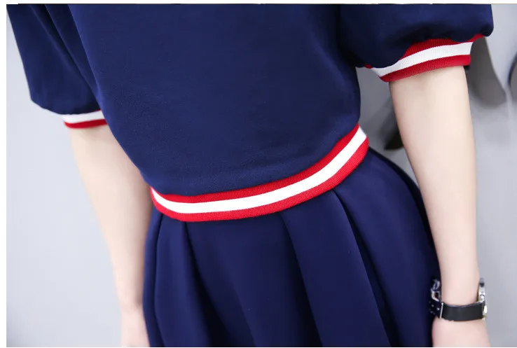 Новинка Летнее приталенное и облегающее платье-трапеция в Корейском стиле из