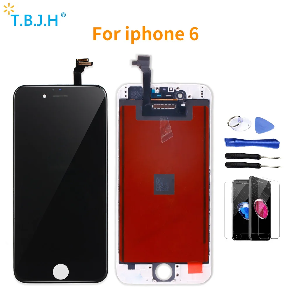 Замена сенсорного экрана для iPhone 6 ЖК дисплей экран дигитайзер сборка 5 5c 5S plus lcd +