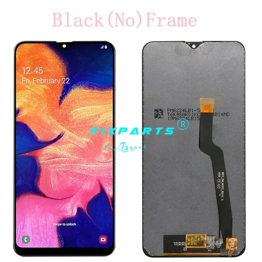 6,22 ''lcd для SAMSUNG Galaxy A10 дисплей кодирующий преобразователь сенсорного экрана в сборе SM-A105 A105F A105G lcd для SAMSUNG A10