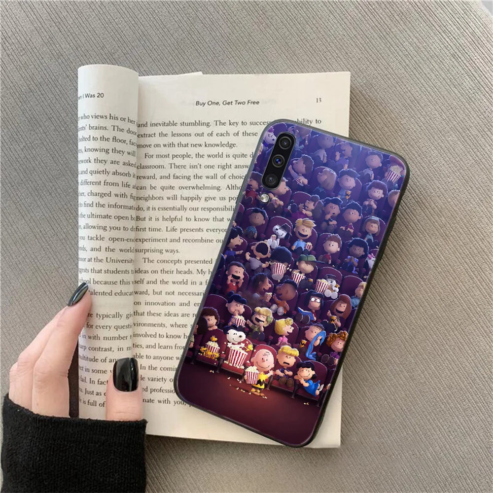 Арахис чарли браун Бигль типа сделай сам со стразами чехол для телефона samsung A50 60 70