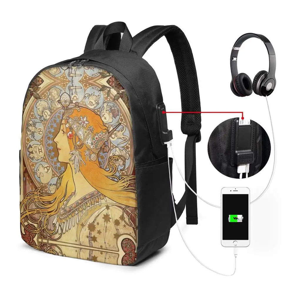 

Zodiac Backpack Zodiac Backpacks Print Multifunctional Bag Teenage Trend Man - Woman High quality Travel Bags